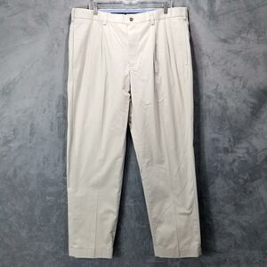 Brooks brothers Dress pants Mens 40×32  Flat Front Chino Stretch
